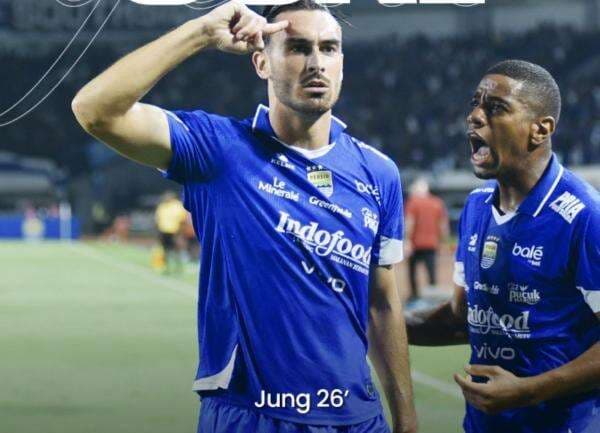 Hasil Persib Bandung vs PSM Makassar di Babak Pertama: Pangeran Biru Unggul 1-0 Berkat Gol Andrew Jung