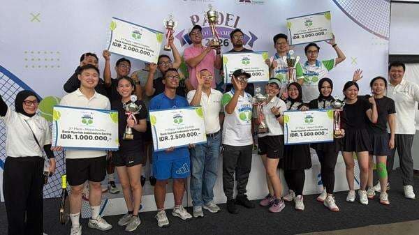 Sinergi Pasar Modal Lewat Padel, AEI dan Infovesta Sukses Gelar Turnamen