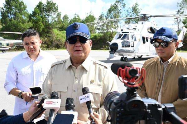 Prabowo Perintahkan Listrik di Daerah Bencana Sumatera Pulih Paling Lambat Minggu Malam