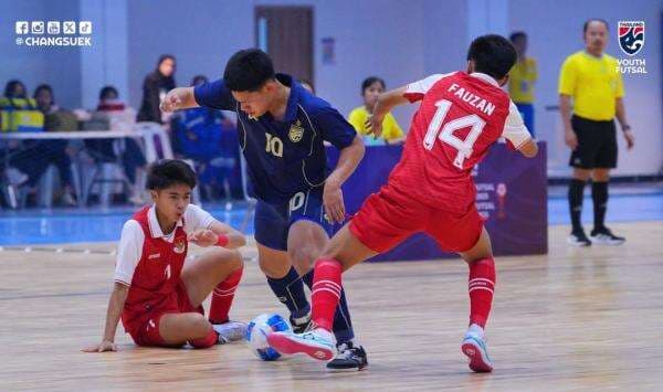 Hasil Babak Pertama Timnas Futsal Indonesia U-16 vs Thailand di Final Piala AFF Futsal U-16 2025: Skuad Garuda Tertahan 2-2 Hasil Babak Pertama Timnas Futsal Indonesia U-16 vs Thailand di Final Piala AFF Futsal U-16 2025: Skuad Garuda Tertahan 2-2