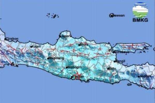 Gempa Pacitan Magnitudo 5,5 Terasa Kuat sampai Yogyakarta dan Bali