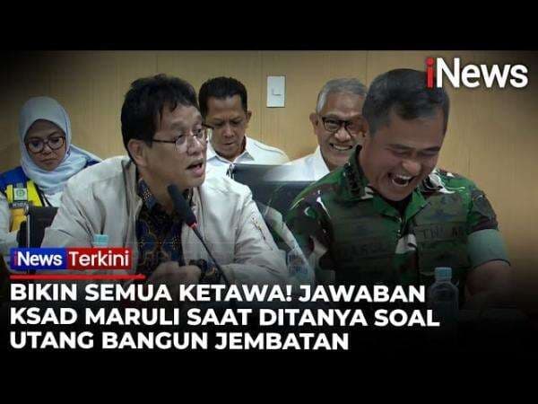 KSAD Maruli Curhat Ngutang Jembatan, Menkeu Purbaya Kaget Jaminannya Tentara