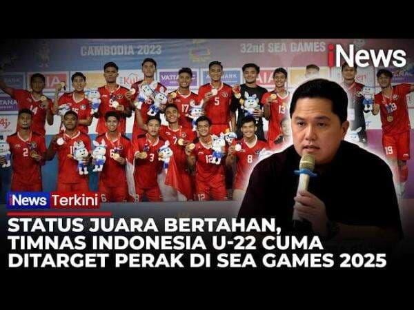 PSSI Tetapkan Target Perak untuk Timnas U-22 dan Perunggu untuk Timnas Putri di SEA Games Thailand