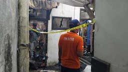 Lupa Matikan Kompor, Rumah di Padayungan Tasikmalaya Hangus Terbakar