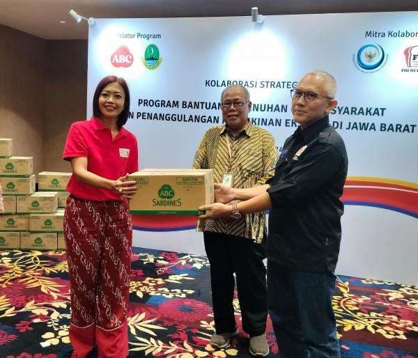 Kolaborasi ABC dan Pemprov Jabar Luncurkan Program Bantuan Sarden