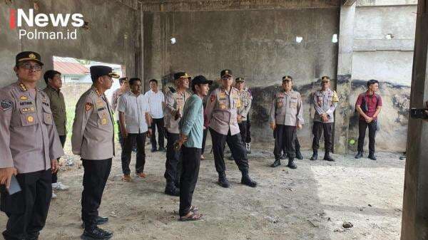 Kapolda Sulbar Meninjau Kesiapan Dapur Makanan Bergizi Gratis di Kecamatan Wonomulyo