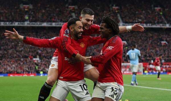 Hasil Manchester United vs Manchester City di Liga Inggris 2025-2026: Iblis Merah Menang 2-0!