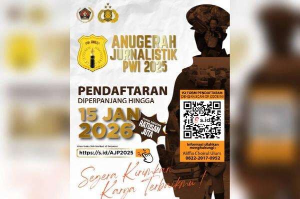 Antusiasme Wartawan Tinggi! Deadline AJP Award 2025 Diperpanjang hingga 15 Januari 2026