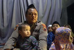 Kisah Inspiratif Bripka Fahmi Anggota Polrestabes Semarang, Jadi Bapak Asuh 35 Anak Yatim Piatu