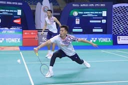 Fajar/Rian Lolos ke Semifinal Indonesia Masters 2025 Usai Taklukkan Wakil China