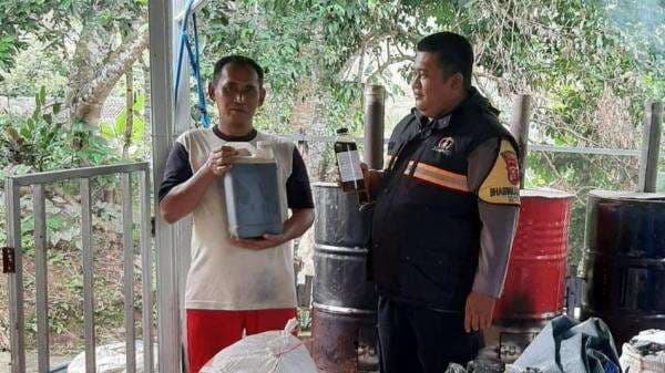 Polisi dan Warga Cisaga Ciamis Sinergi Produksi Pupuk Organik untuk Masa Depan Pertanian