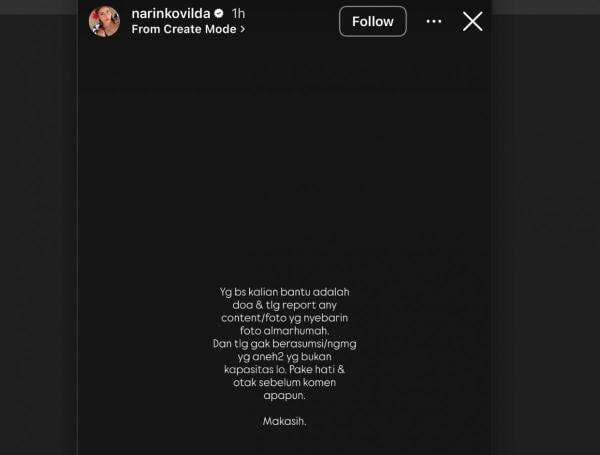 Viral Foto Jenazah Lula Lahfah Tersebar, Awkarin: Tolong Report!