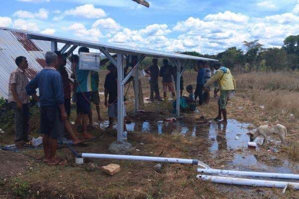 ITB Pasang Pompa Air Tenaga Surya di Lokomea TTU, Bantu Petani Atasi Kekeringan