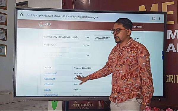 Ingin Lihat Hasil TPS Pilkada Kuningan, Bisa Cek di Laman Resmi KPU Ini