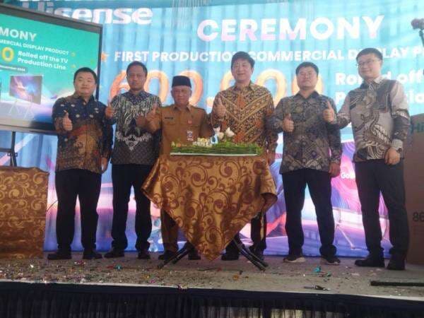 Hisense Indonesia Sukses Memproduksi 600.000 Unit TV Secara Lokal di Tahun 2024