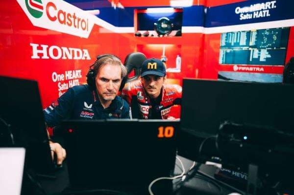 Honda Terbiasa dengan Marc Marquez, Luca Marini Harus Berjuang Keras Raih Kepercayaan