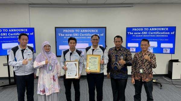 Kantongi Sertifikat SNI, Daikin Sasar Sektor Konsumen hingga Pemerintahan