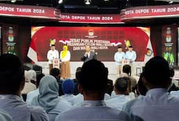 Tata Tertib Dilanggar Soal Istilah Tak Umum,  Supian Suri Disindir Moderator Debat Pilkada Depok