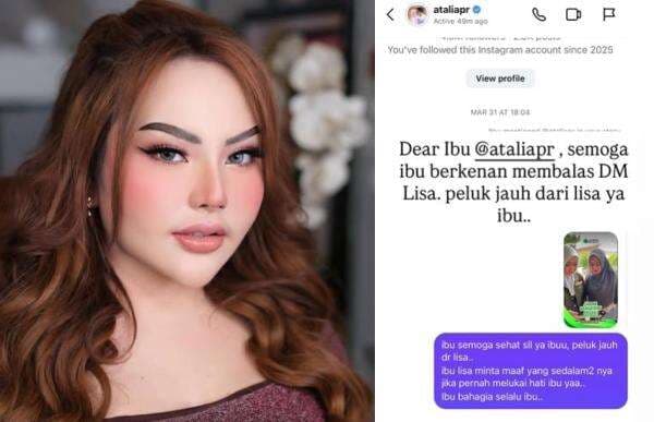 Lisa Mariana Minta Maaf ke Atalia Jadi Penyebab Perceraian dengan Ridwan Kamil Lisa Mariana Minta Maaf ke Atalia Jadi Penyebab Perceraian dengan Ridwan Kamil