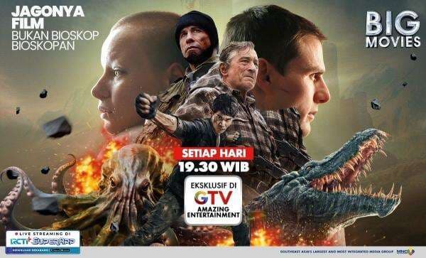 Adrenalin Tanpa Henti! Malam Penuh Aksi di GTV Big Movies, Jagonya Film!