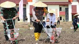 Polda Kaltim Target Area Penanaman Jagung 91.624 Hektare 