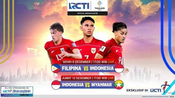 Jadwal Siaran Langsung Timnas Indonesia U-22 di SEA Games 2025, Eksklusif Hanya di RCTI! Jadwal Siaran Langsung Timnas Indonesia U-22 di SEA Games 2025, Eksklusif Hanya di RCTI!