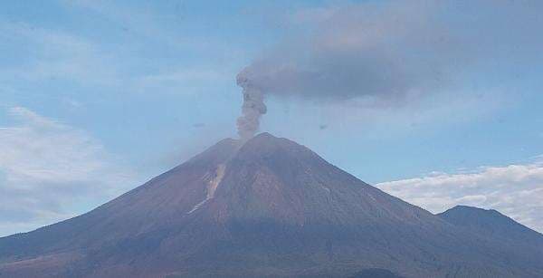 Gunung Semeru Erupsi Pagi Ini, Semburkan Abu Vulkanik Setinggi 1.200 Meter