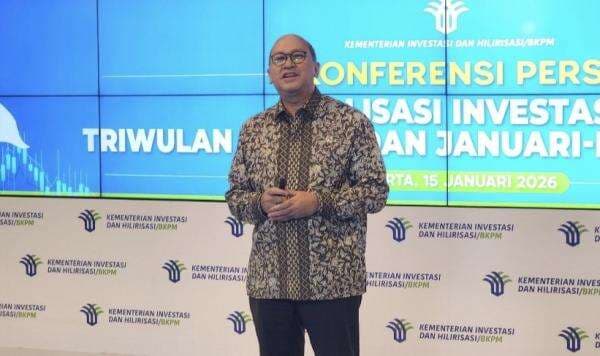 Lampaui Target, Realisasi Investasi 2025 Tembus Rp1.931 Triliun