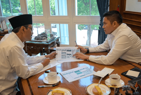 Mensos Saifullah Yusuf Temui Seskab Teddy, Bahas Bantuan untuk Masyarakat