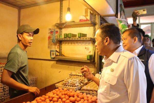 Pemkot Cimahi Lakukan Sidak Pasar Jelang Idul Fitri 1446 H