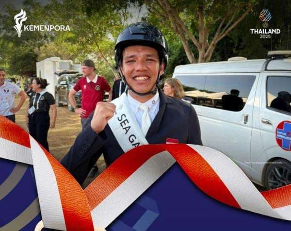 Dominasi di Arena Equestrian, Brayen Brata Coolen Persembahkan Emas Ke-87 SEA Games 2025 untuk Indonesia