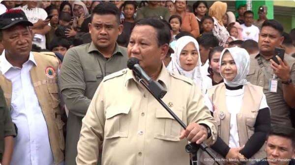 Prabowo Targetkan Listrik di Lokasi Banjir Sumatera Pulih 100 Persen Secepatnya