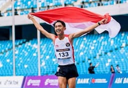 Atletik Borong Medali Emas untuk Indonesia di SEA Games 2025, dari Robi Syianturi hingga Odekta Elvina Naibaho Berjaya!