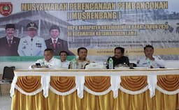 Serap Aspirasi Warga, Ketua DPRD Kobar Hadiri Musrenbang Kecamatan Kolam