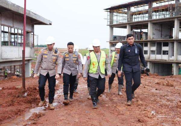 Wakapolri Tinjau Pembangunan SMA Kemala Taruna Bhayangkara, Target Beroperasi Juli