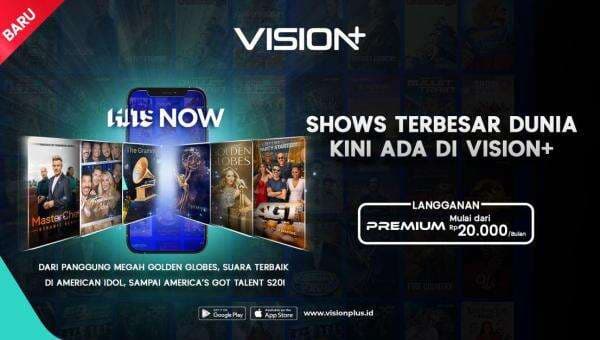 Dari MasterChef hingga America&rsquo;s Got Talent, Show Kelas Dunia Hadir di HITS NOW VISION+