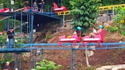 Rollercoaster Baru di Woodland Kuningan, Wahana Tanpa Mesin yang Aman dan Menghibur