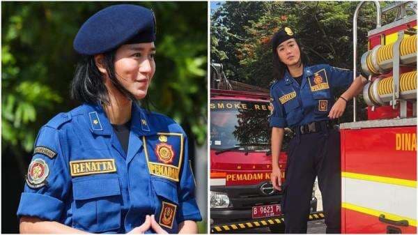 Potret Cantik Chef Renatta Cosplay Pemadam Kebakaran, Netizen Heboh Rela Jadi Apinya Potret Cantik Chef Renatta Cosplay Pemadam Kebakaran, Netizen Heboh Rela Jadi Apinya
