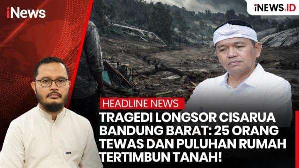 Tragedi Longsor Cisarua Bandung Barat: 25 Tewas dan Puluhan Rumah Tertimbun