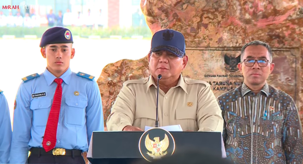Prabowo Bandingkan SMA Taruna Nusantara dengan Malaysia dan Inggris
