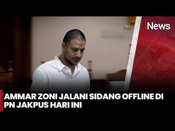 Jalani Sidang Langsung di  PN Jakarta Pusat, Ini Kesaksian Ammar Zoni yang Bikin Panas