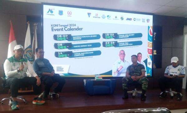 KONI Tangsel Selenggarakan Sport Fest Desember 2024, Targetkan Akhiri Tahun dengan Prestasi