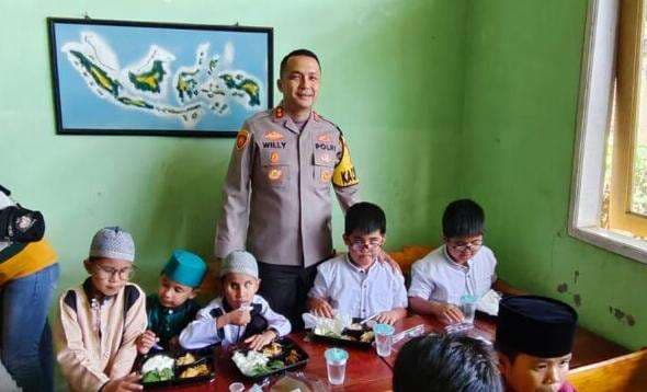 Makan Siang Gratis, Kapolres Beri Dukungan Gizi untuk Siswa Berkebutuhan Khusus