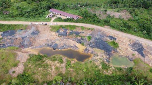 50 Ribu Ton Batu Bara Ilegal Ditemukan di Sepanjang Jalur Sungai Mahakam