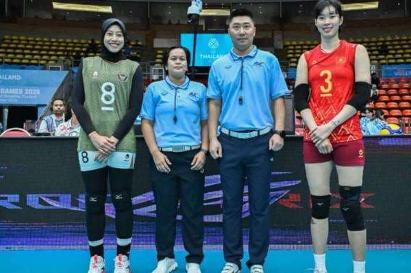 Tumbang dari Vietnam, Timnas Voli Putri Indonesia Tantang Thailand di Semifinal SEA Games 2025