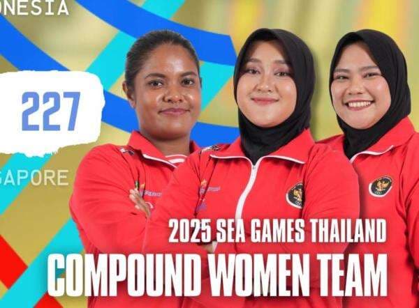 Hasil SEA Games 2025: Cabor Panahan Persembahkan Emas Ke-74 Indonesia lewat Tim Compound Putri