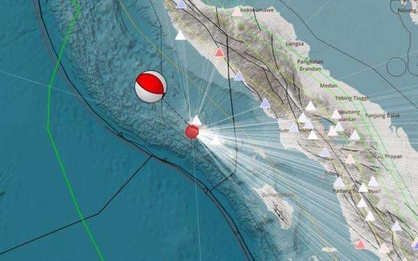 Gempa 5,4 Magnitudo Guncang Sinabang Aceh, Tidak Berpotensi Tsunami