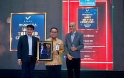 Direktur Keuangan dan Strategi Bank DKI Raih Most Popular CFO Awards 2024