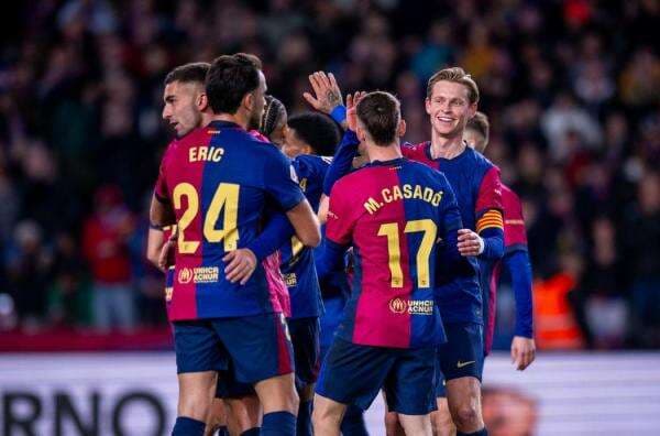 Liga Spanyol: Barca Cukur Valencia 7-1