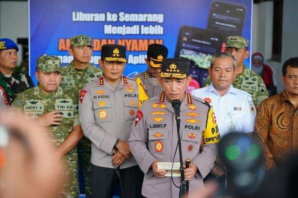 Kapolri Tegaskan Pemerintah Berikan Pelayanan Terbaik saat Libur Nataru